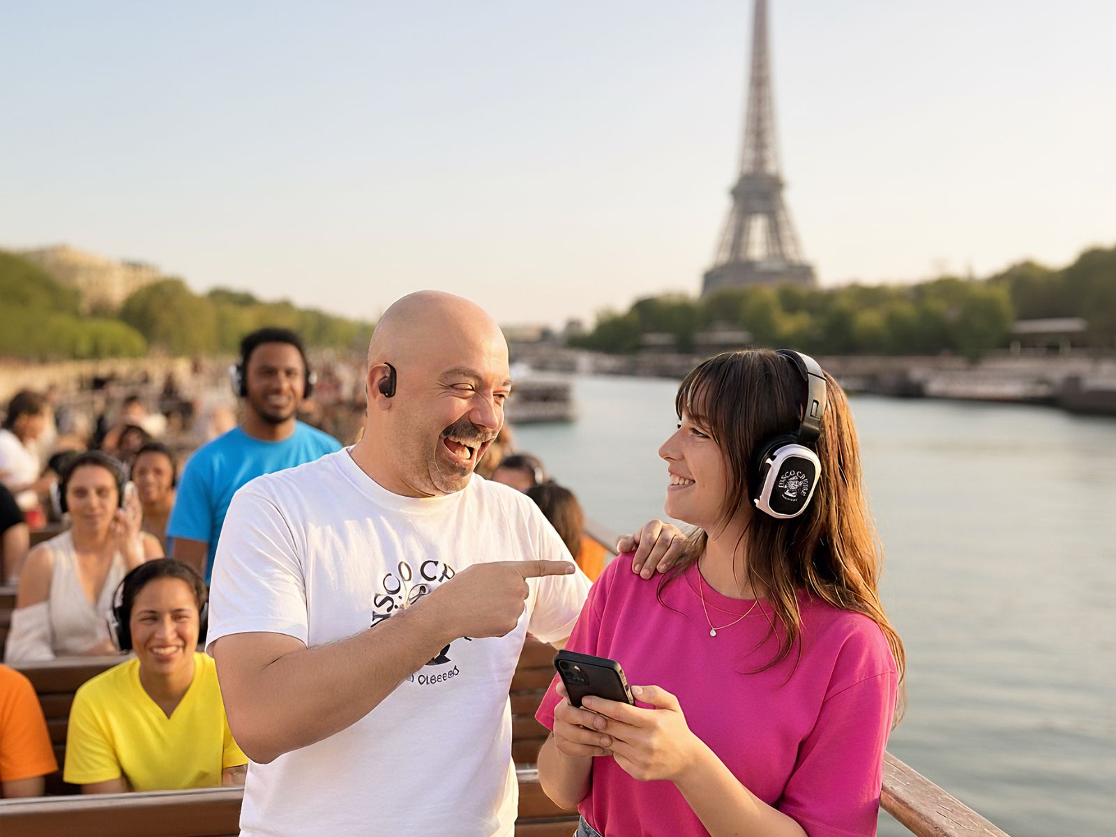 1 - Hour Seine Cruise Musical Experience Day or Evening - PARIS ACCESS