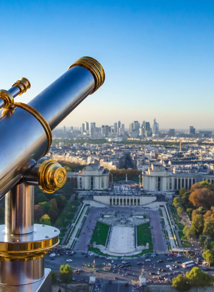 Eiffel Tower Summit Access & Glass of Champagne