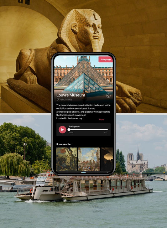 Louvre Access with Premium Audio Guide & Cruise