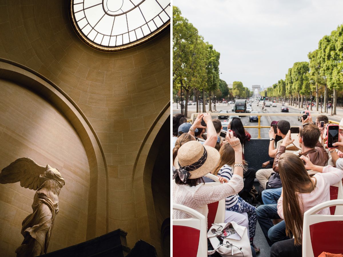 Louvre Access & Big Bus 1 Day