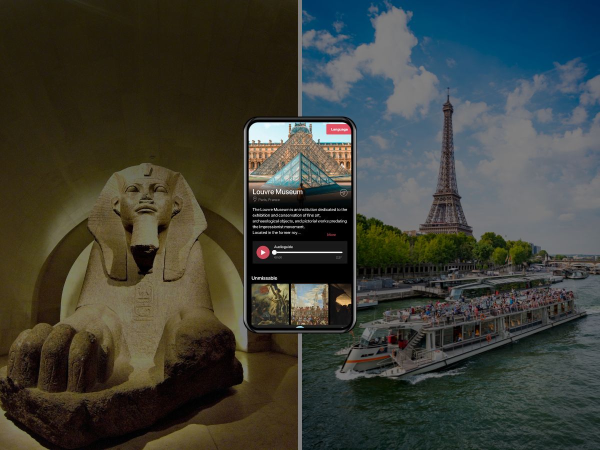 Louvre Access with Premium Audio Guide & Cruise